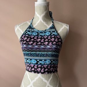 Brand new never worn pattern halter top